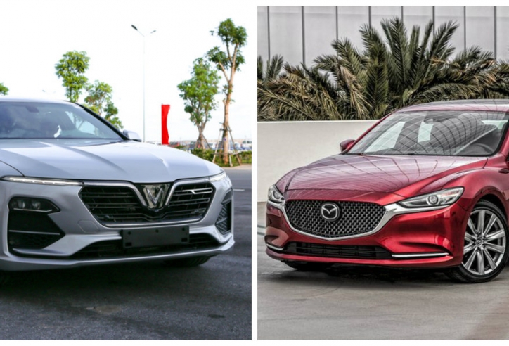 So sánh VinFast Lux A2.0 và Mazda 6: Xe Việt 'đấu' xe Nhật